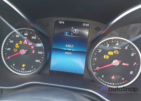 2020 Mercedes-Benz C 300 4Matic из США, поврежденный, VIN W1KWF8EB1LR594590